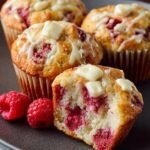 Raspberry White Chocolate Muffins