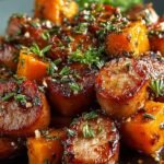 Sausage Sweet Potatoes with