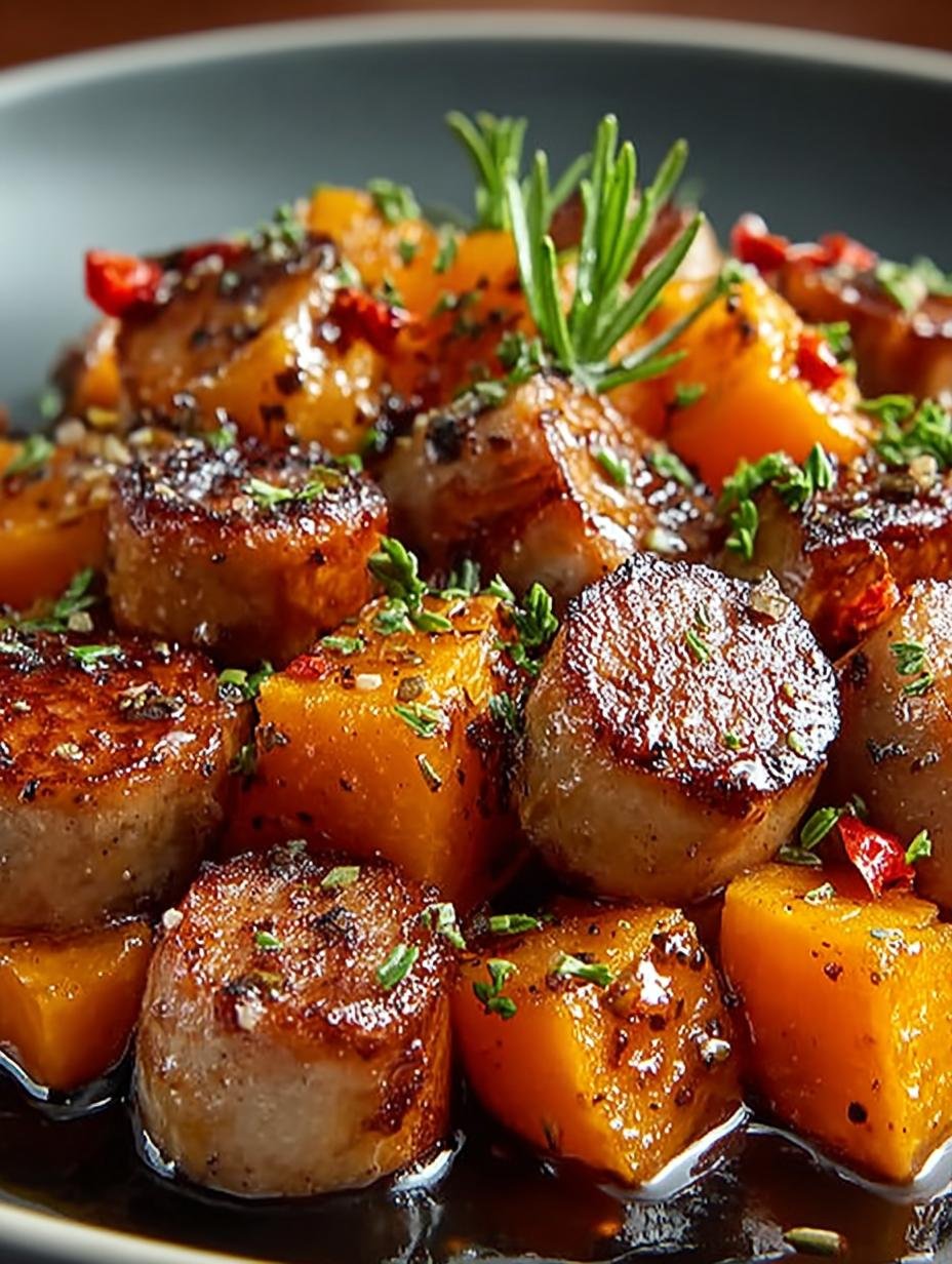 Delicious Sausage Sweet Potatoes with Honey Garlic Sauce - Sausage Sweet Potatoes with - additional detail