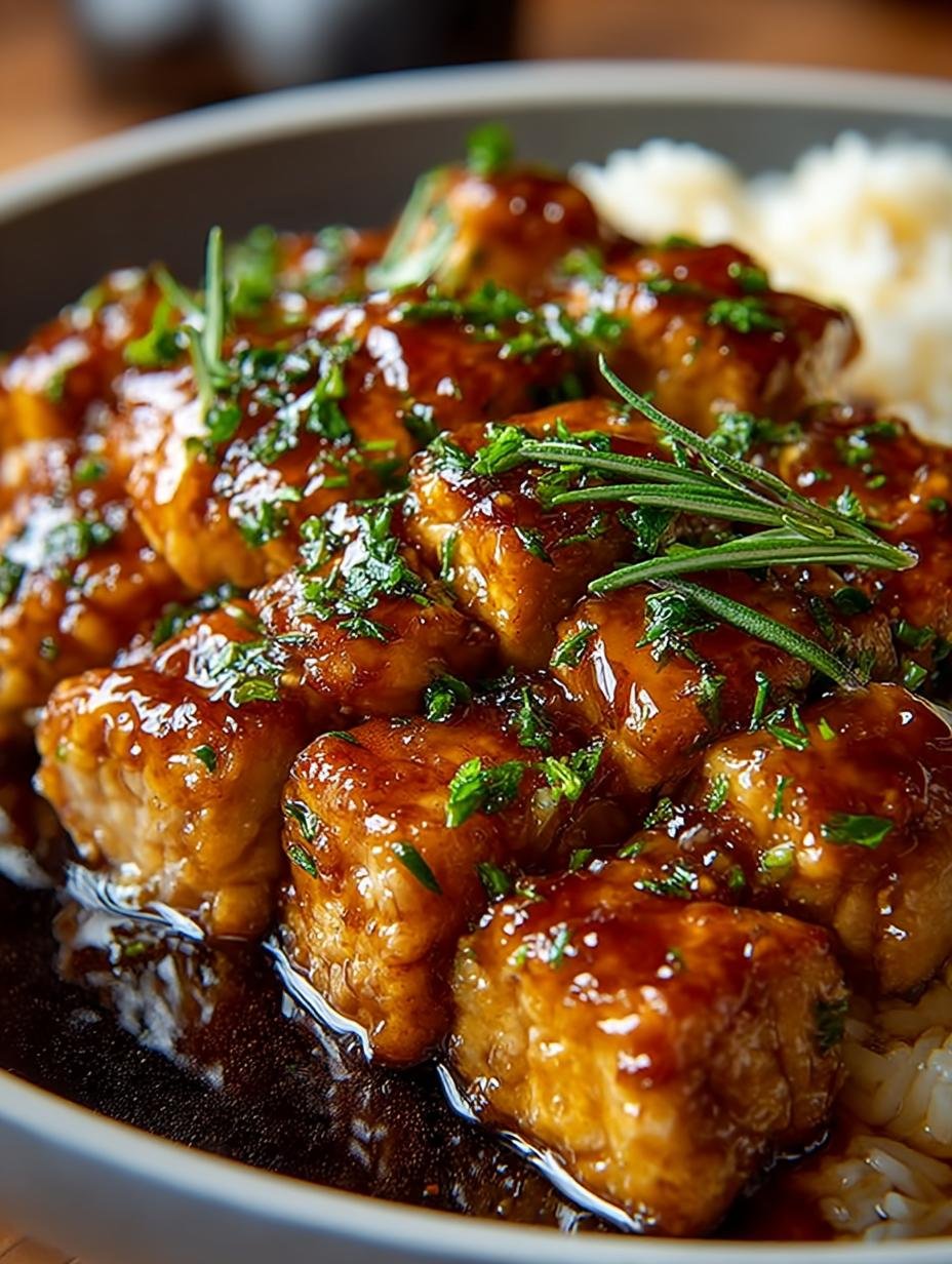 Savory One Pan Honey BBQ Chicken Rice Delight - Savory One Pan Honey - additional detail