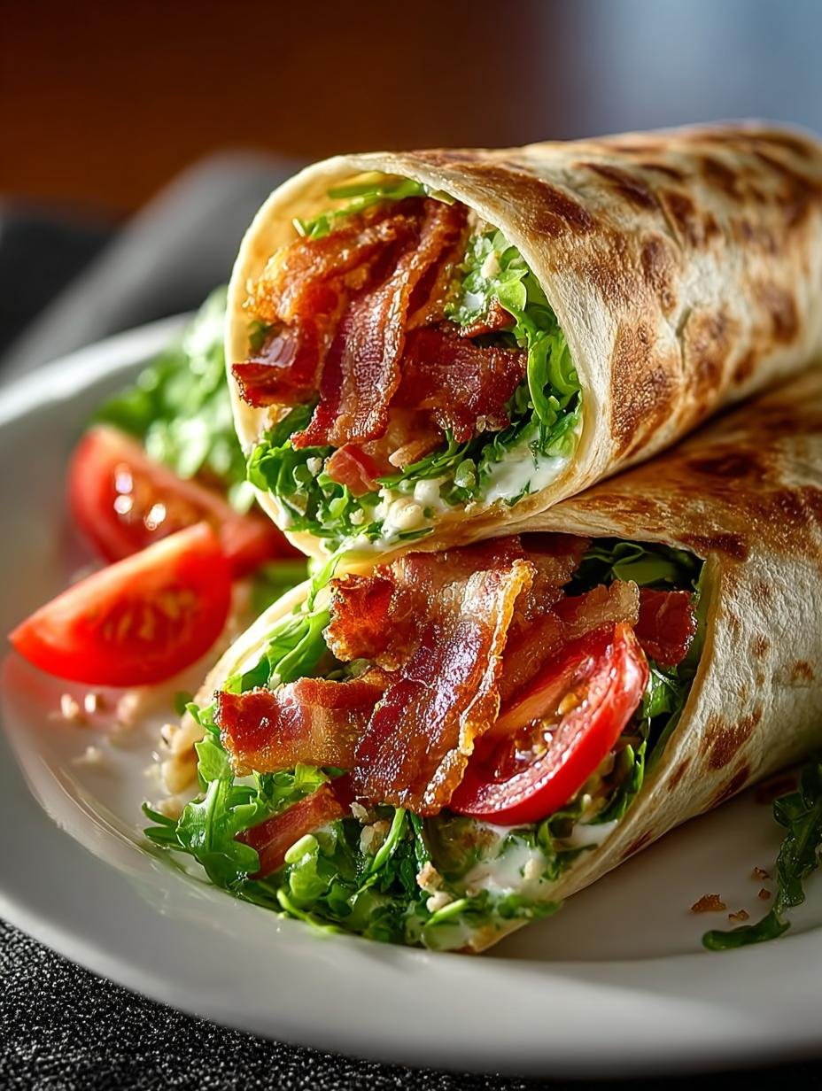 Secret Sauce BLT Wraps: The Ultimate Flavor Explosion - Secret Sauce Blt Wraps - additional detail