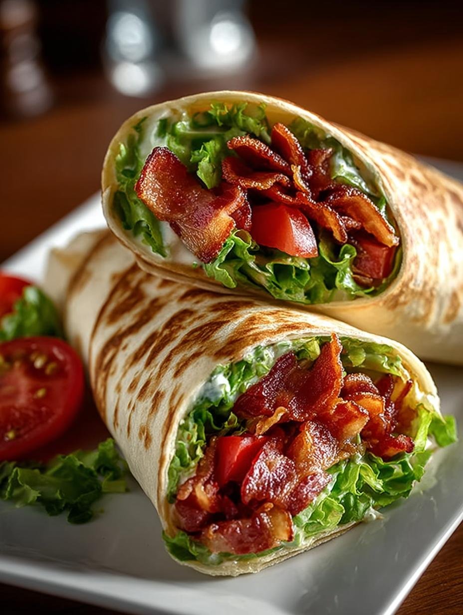 Secret Sauce Blt Wraps