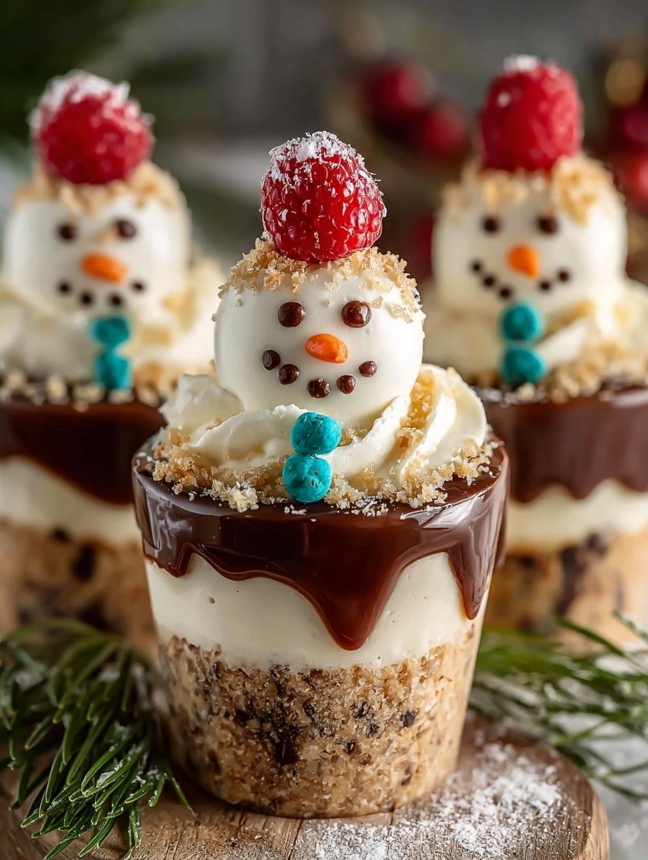 Delicious Snowman Dirt Cups for Winter Family Fun - Snowman Dirt Cups - main visual representation