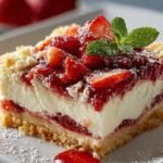Strawberry Cheesecake Dump Cake
