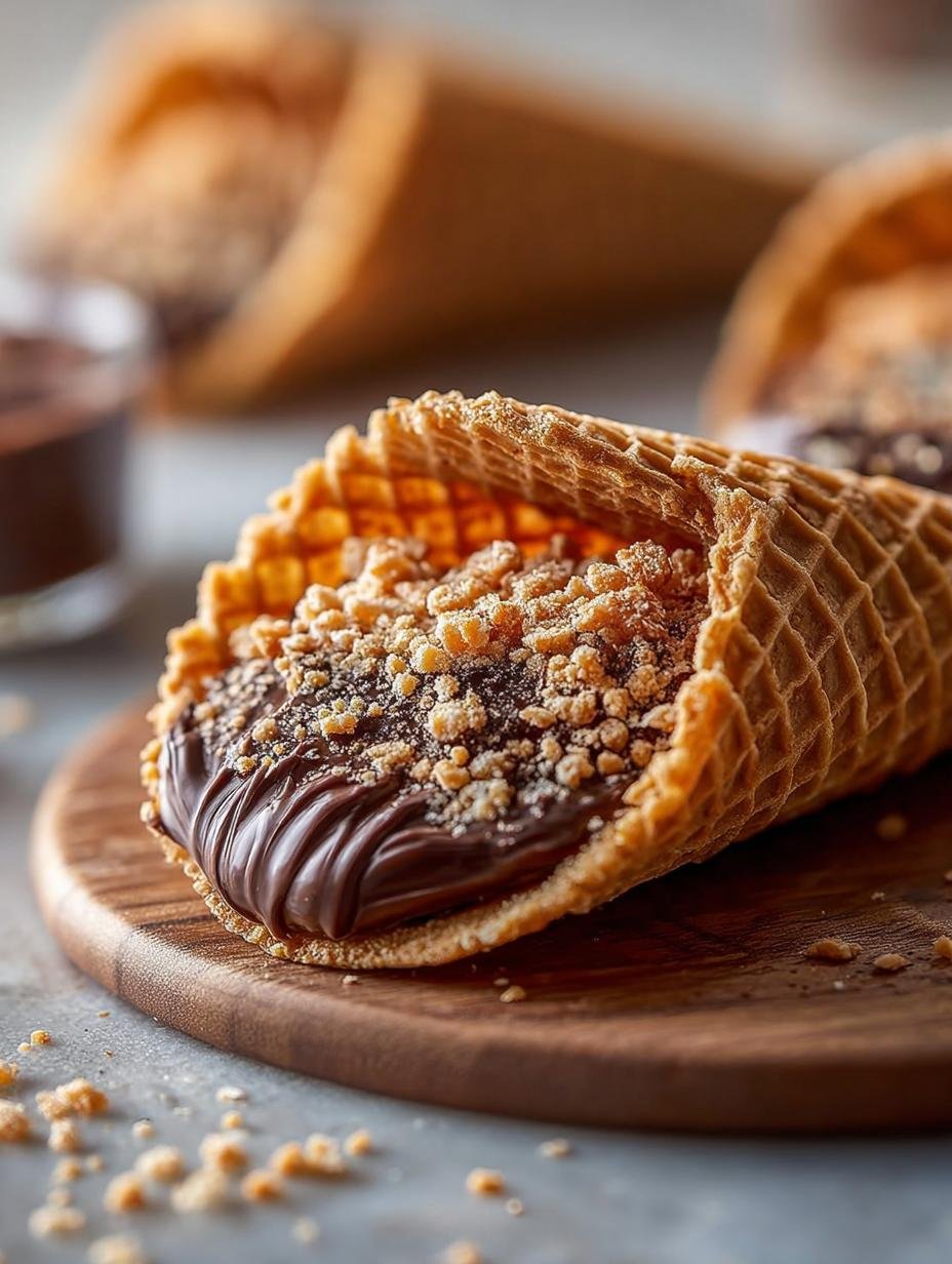 Stroopwafel Choco Tacos