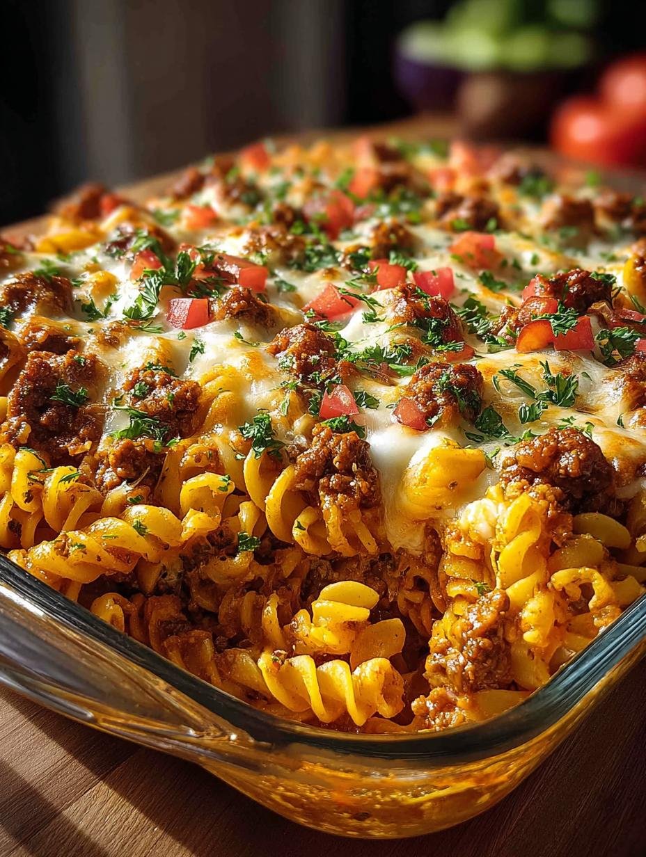 Taco Pasta Bake: 5 Reasons You'll Love This Cheesy Dish - Taco Pasta Bake - additional detail
