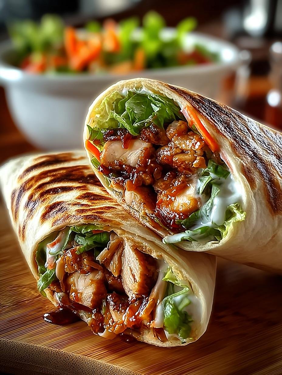 Teriyaki Chicken Wrap: 10 Reasons to Fall in Love - Teriyaki Chicken Wrap - additional detail