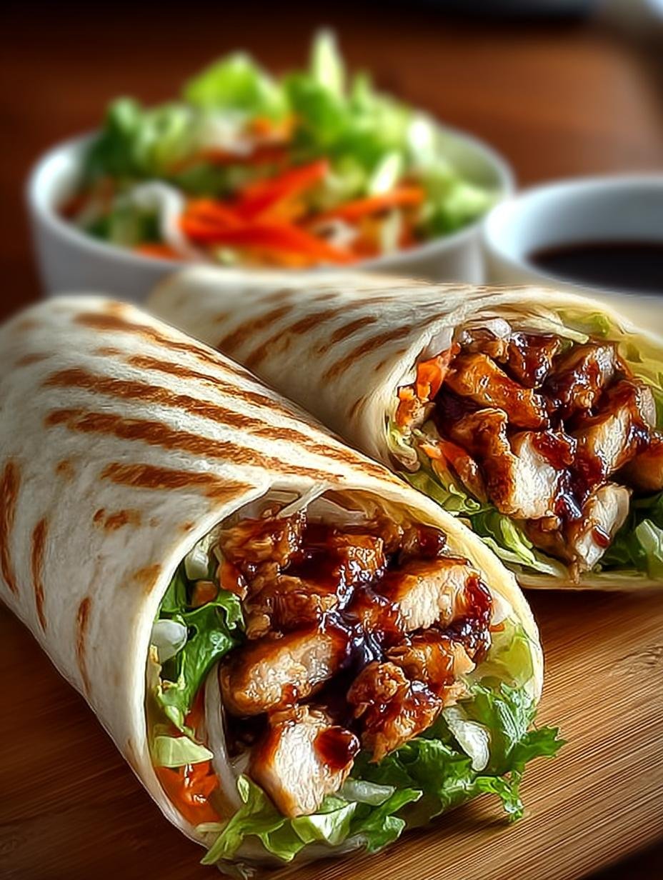 Teriyaki Chicken Wrap
