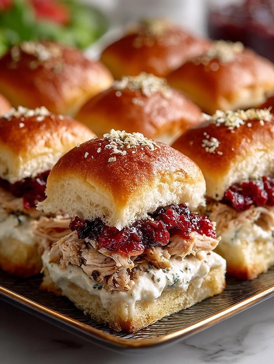 Turkey Cranberry Sliders