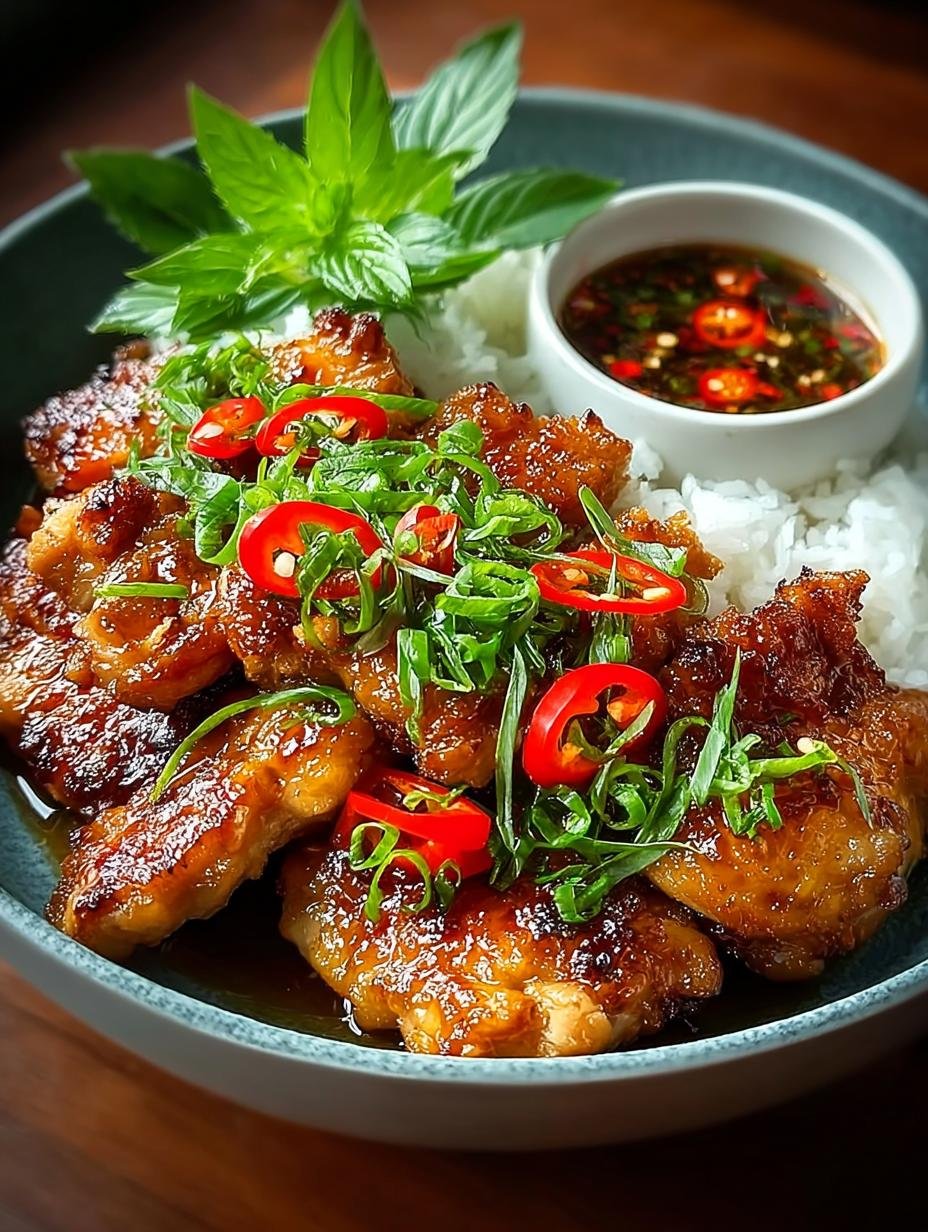 Vietnamese Lemongrass Chicken