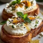 Whipped Ricotta Honey Toast