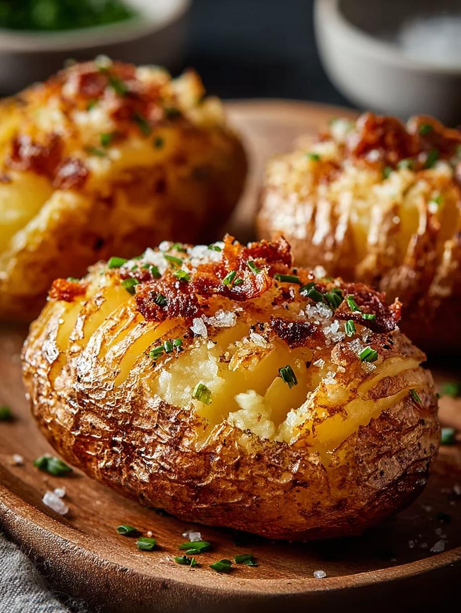 Air Fryer Crispy Baked Potatoes – Perfectly Fluffy Delight - Air Fryer Crispy Baked - main visual representation