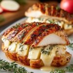 Apple Brie Stuffed Chicken