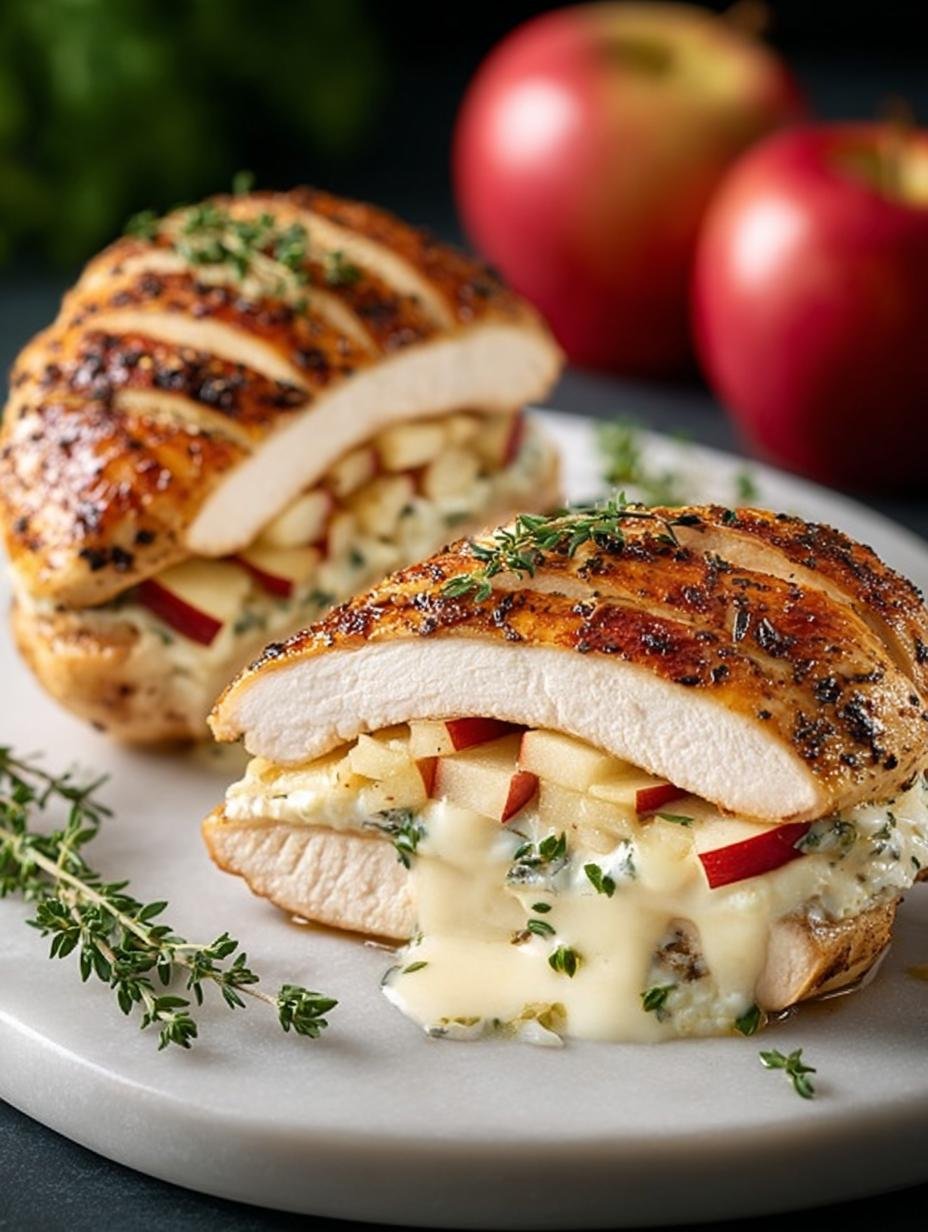 Apple Brie Stuffed Chicken: 7 Delicious Ways to Enjoy - Apple Brie Stuffed Chicken - additional detail
