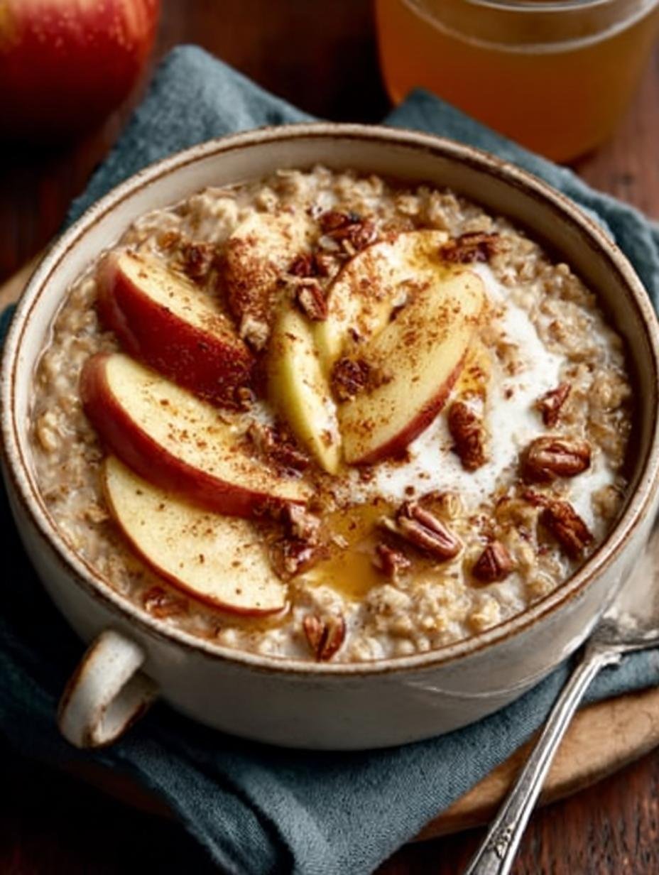 Apple Cinnamon Oatmeal Porridge: 7 Irresistible Benefits - Apple Cinnamon Oatmeal Porridge - main visual representation