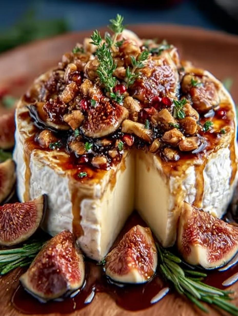 Elegant Baked Brie with Fig: 5 Savory Steps to Delight - Baked Brie with Fig - main visual representation