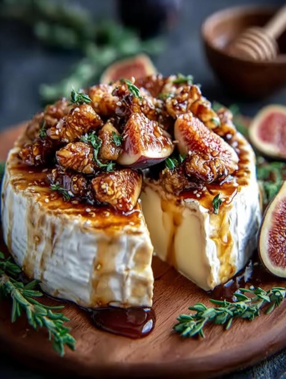 Elegant Baked Brie with Fig: 5 Savory Steps to Delight - Baked Brie with Fig - additional detail
