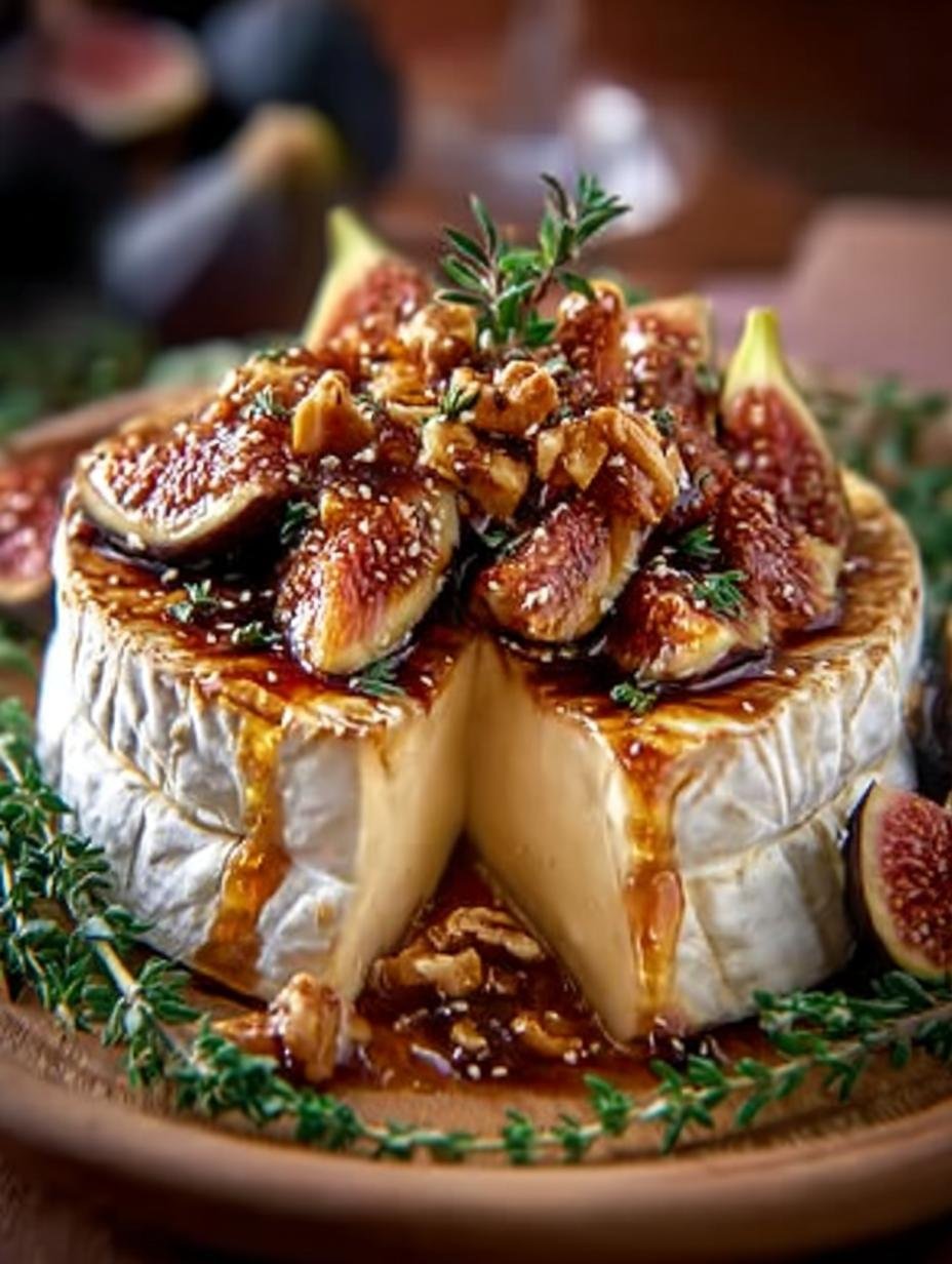 Baked Brie with Fig