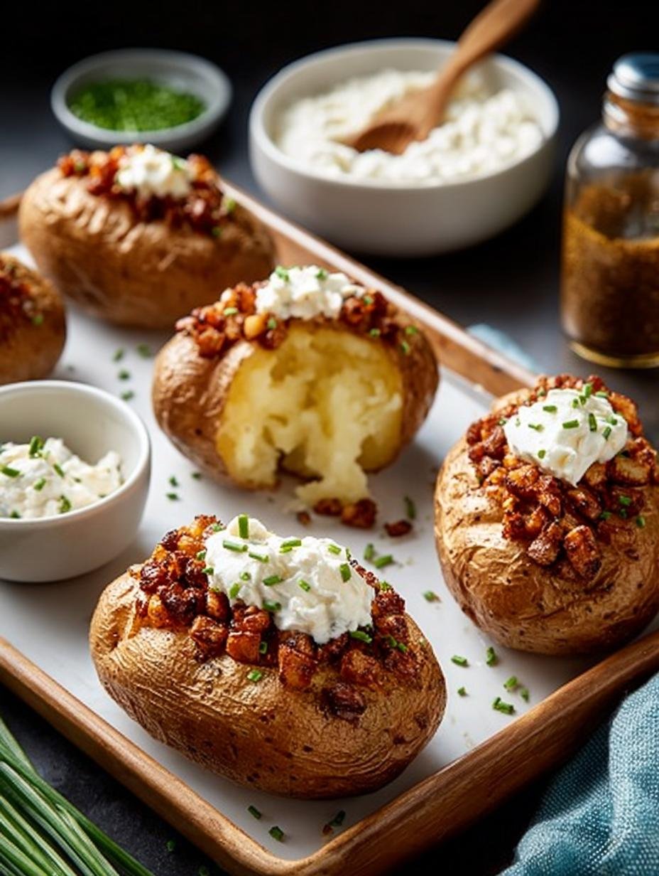 Perfect Baked Potato: 4 Simple Steps to Crispy Goodness - Baked Potato - additional detail