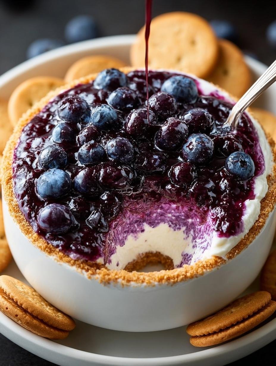Blueberry Cheesecake Dip: 5-Minute Creamy Delight - Blueberry Cheesecake Dip - main visual representation