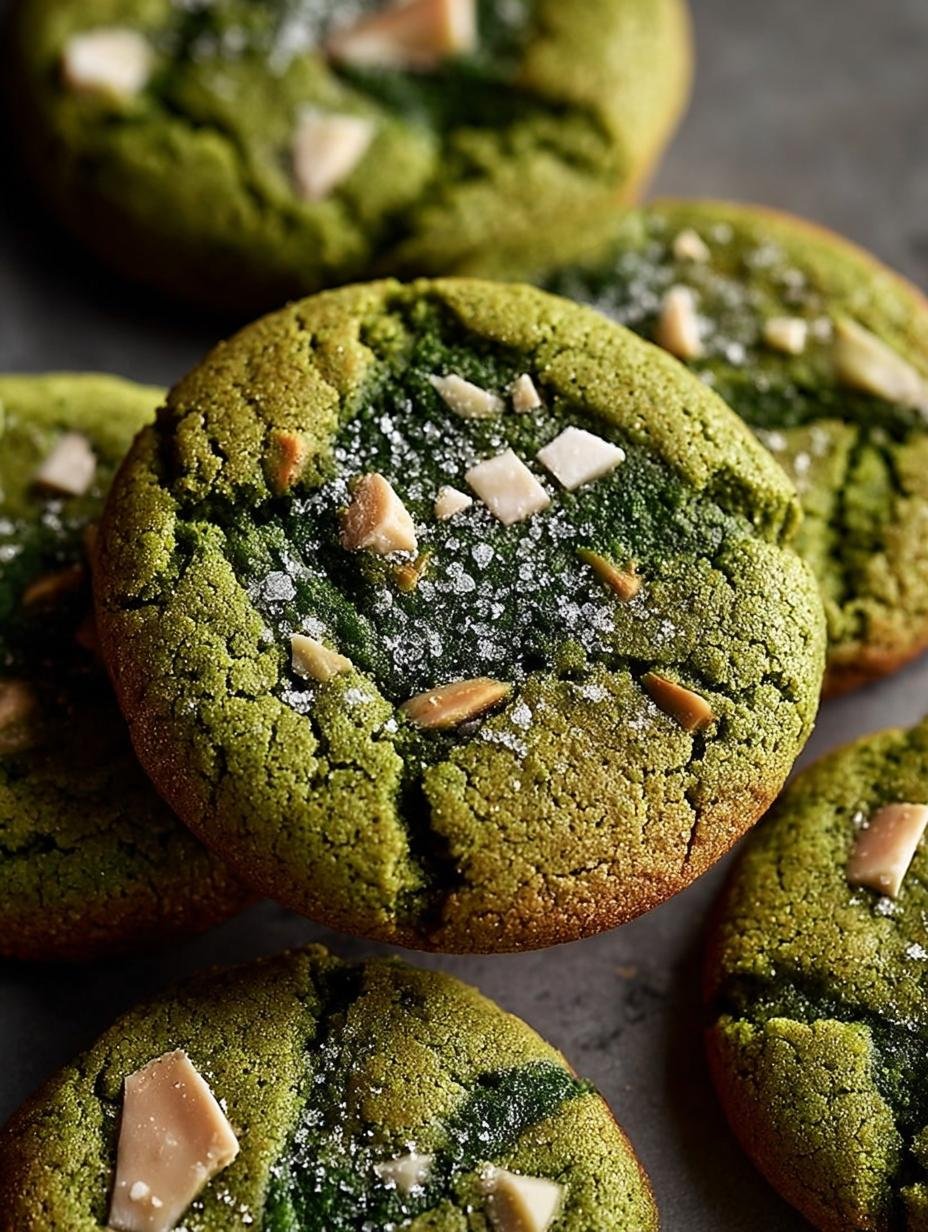 Delicious Brown Butter Matcha Cookies Recipe - Brown Butter Matcha Cookies - additional detail