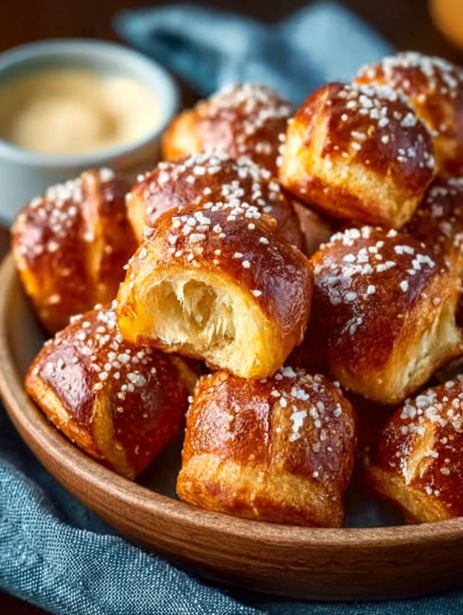 Buttery Soft Pretzel Bites