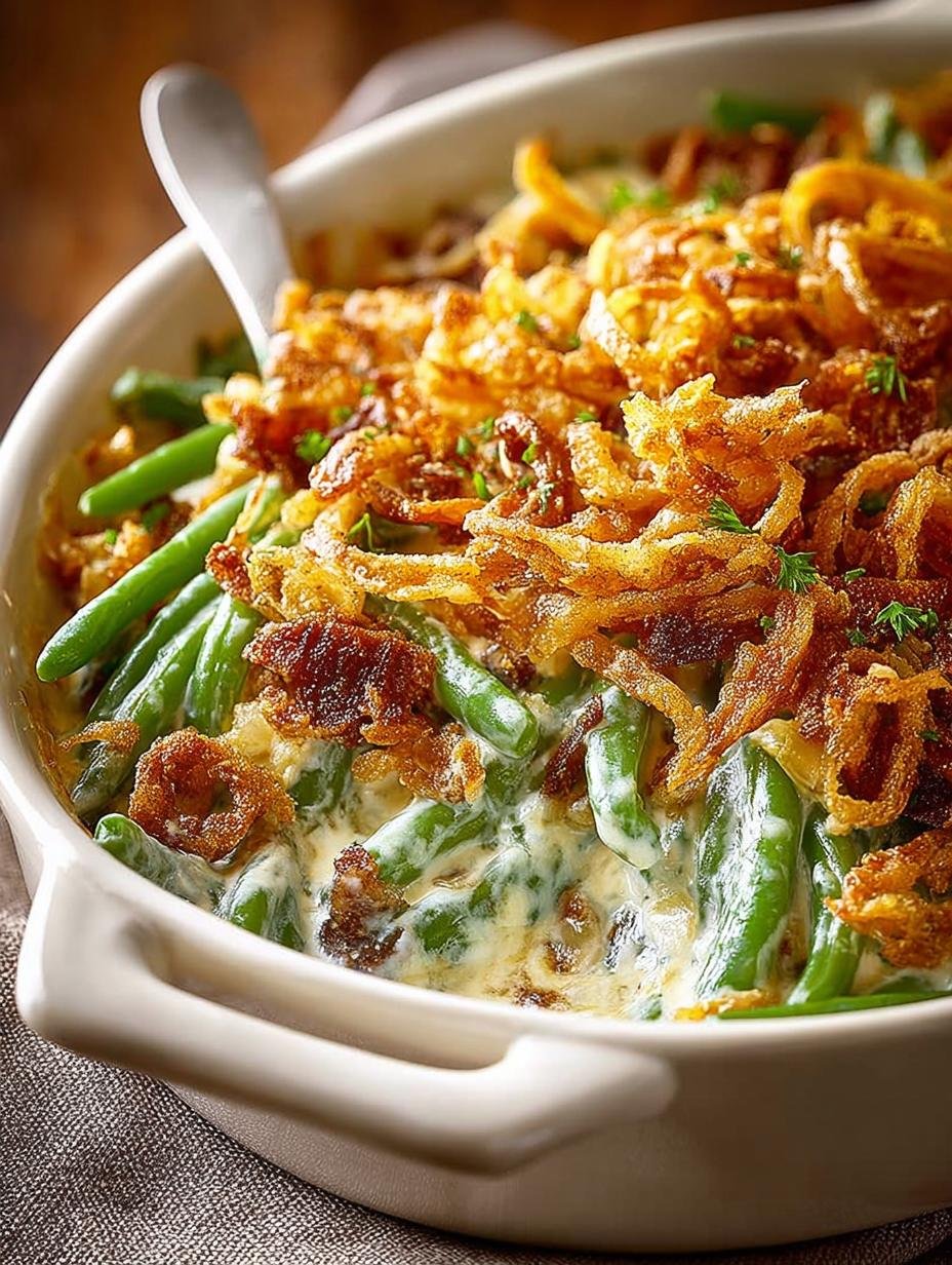 Campbells Green Bean Casserole: 7 Reasons to Love It - Campbells Green Bean Casserole - additional detail
