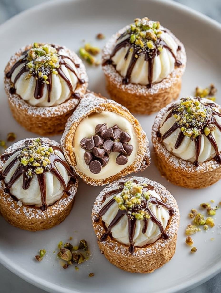 Delightful Cannoli Bites: 24 Irresistible Mini Treats