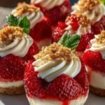 Cheesecake Deviled Strawberries