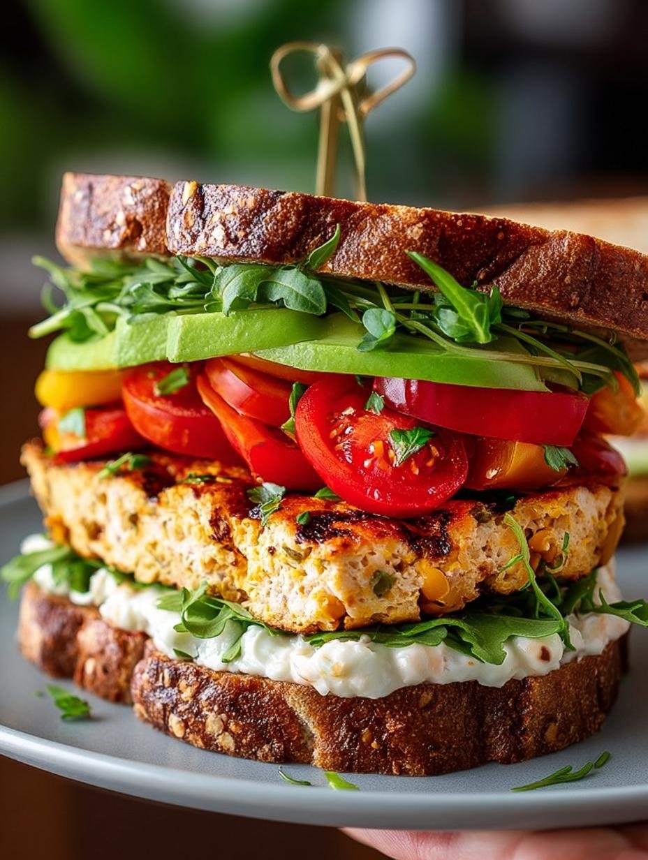 Delicious Chickpea Omelette Sandwich for a Healthy Meal - Chickpea Omelette Sandwich - main visual representation