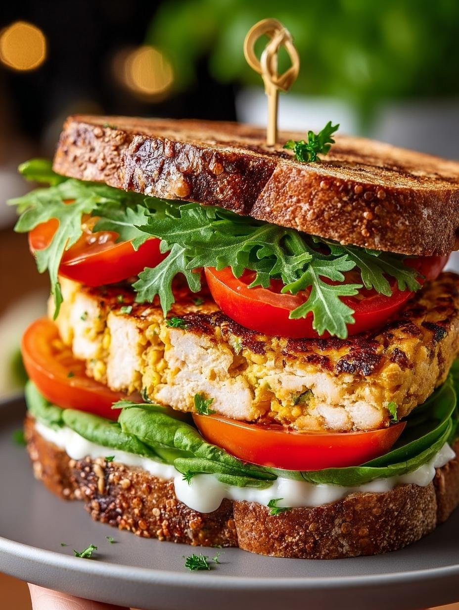 Delicious Chickpea Omelette Sandwich for a Healthy Meal - Chickpea Omelette Sandwich - additional detail