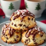 Chocolate Chip Peppermint Scones