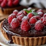 Chocolate Ganache Raspberry Tart