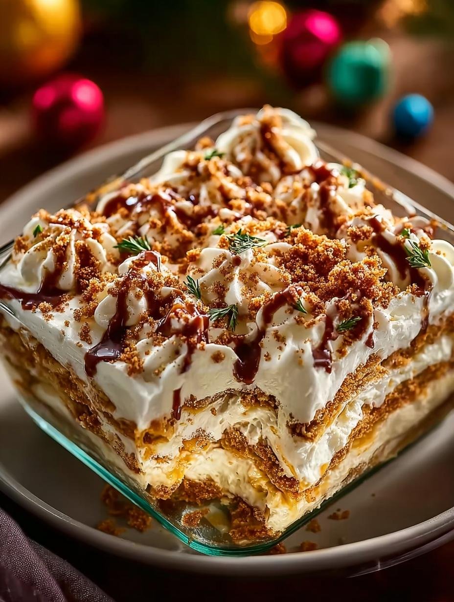 Christmas Cookie Lasagna: 6 Layers of Holiday Joy - Christmas Cookie Lasagna - main visual representation