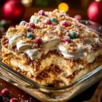 Christmas Cookie Lasagna