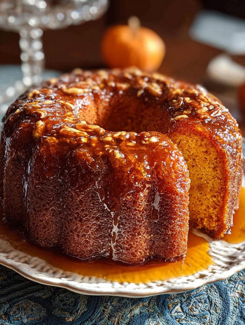 Christmas Pumpkin Rum Cake: 5 Irresistible Reasons to Indulge - Christmas Pumpkin Rum Cake - additional detail