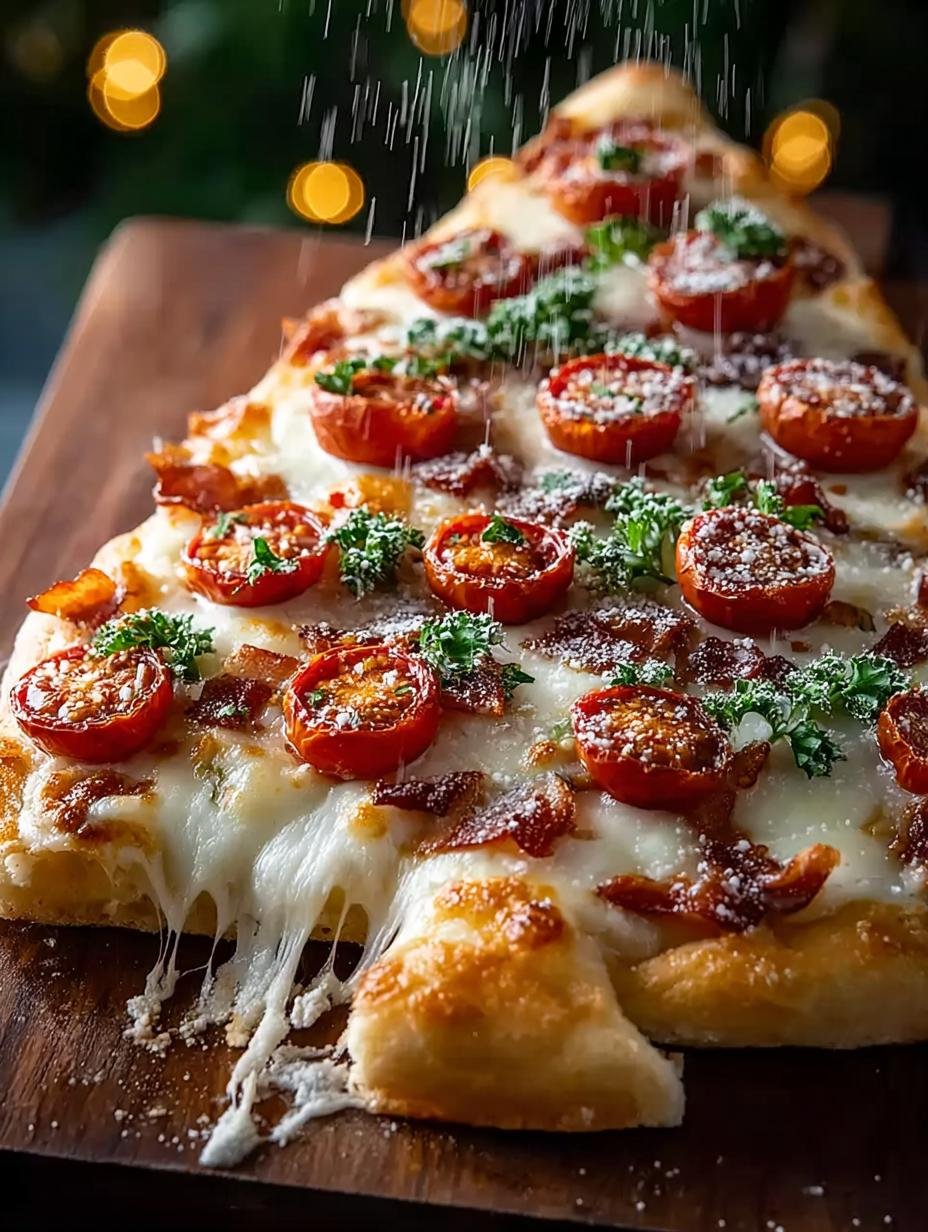 Christmas Tree Pizza