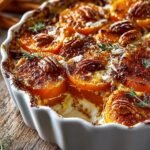 Cinnamon Scalloped Sweet Potatoes
