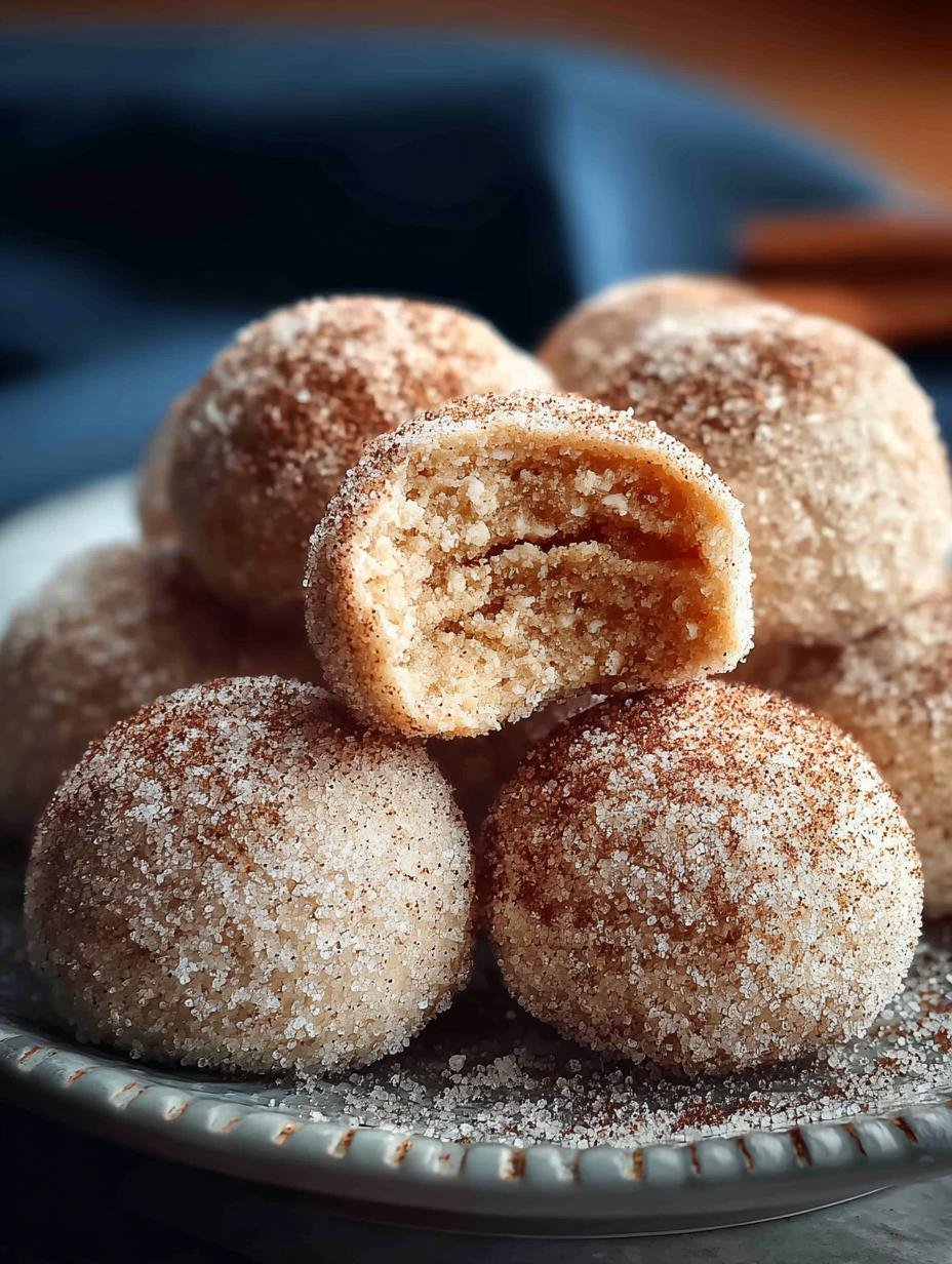 Delicious Cinnamon Sugar Snowball Cookies Recipe - Cinnamon Sugar Snowball Cookies - main visual representation