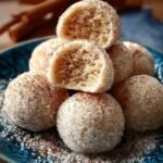 Cinnamon Sugar Snowball Cookies
