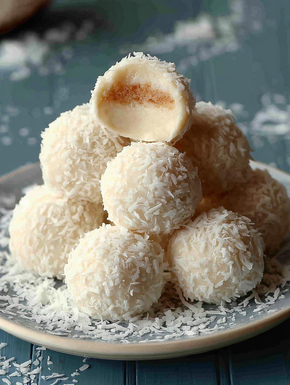 Coconut Snowball Truffles: 7 Irresistible Treats - Coconut Snowball Truffles - main visual representation