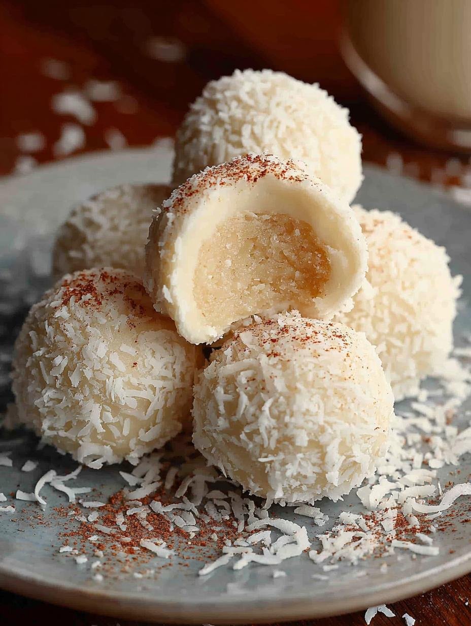 Coconut Snowball Truffles: 7 Irresistible Treats - Coconut Snowball Truffles - additional detail