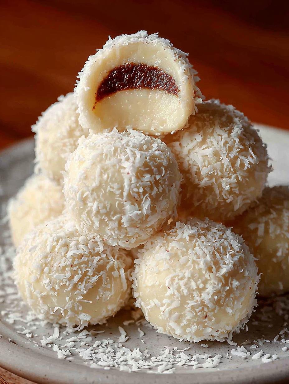 Coconut Snowball Truffles