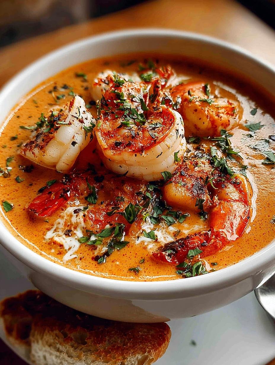 Crab Shrimp Seafood Bisque