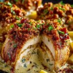 Creamy Cajun Chicken Stuffed