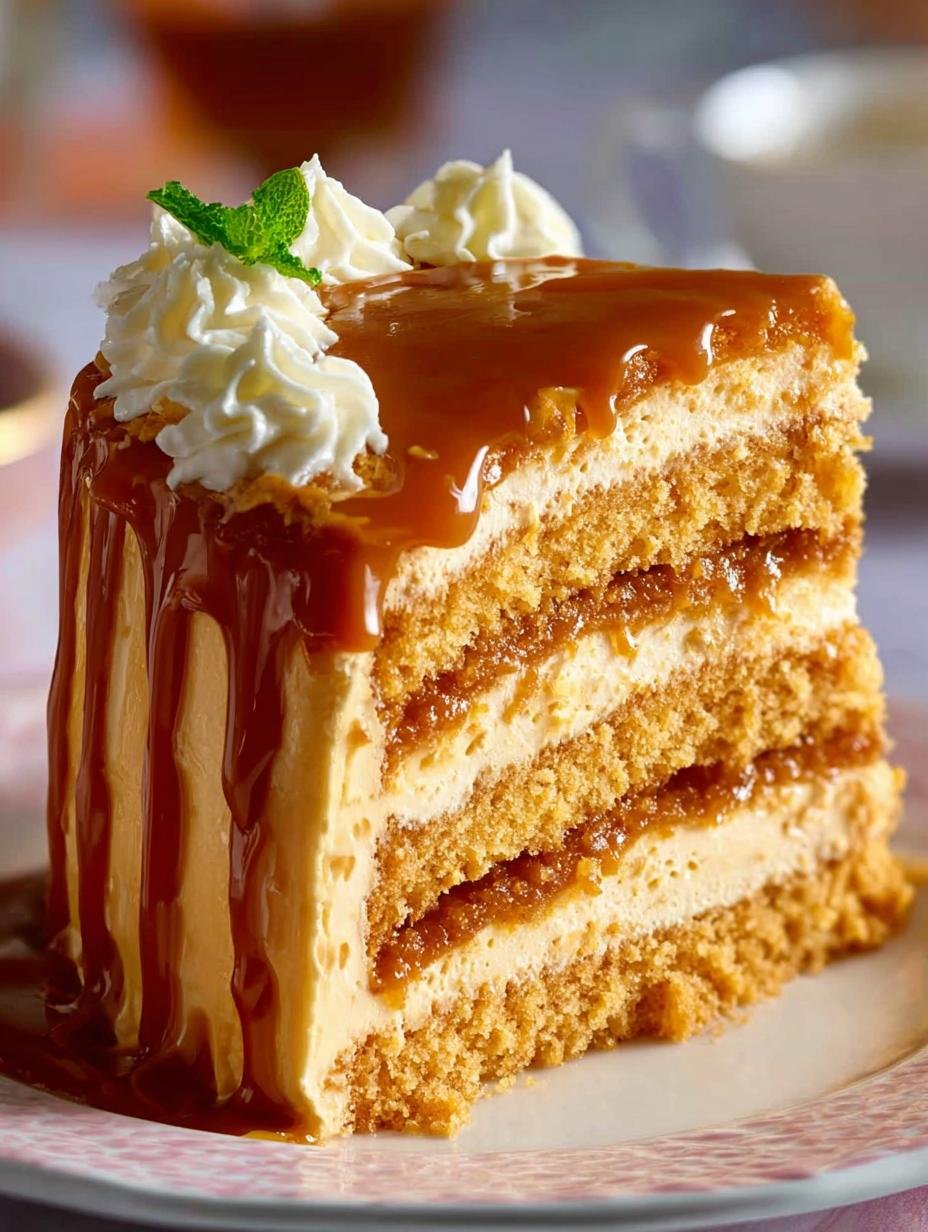 Creamy Caramel Cake