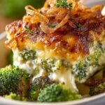 Creamy French Onion Broccoli