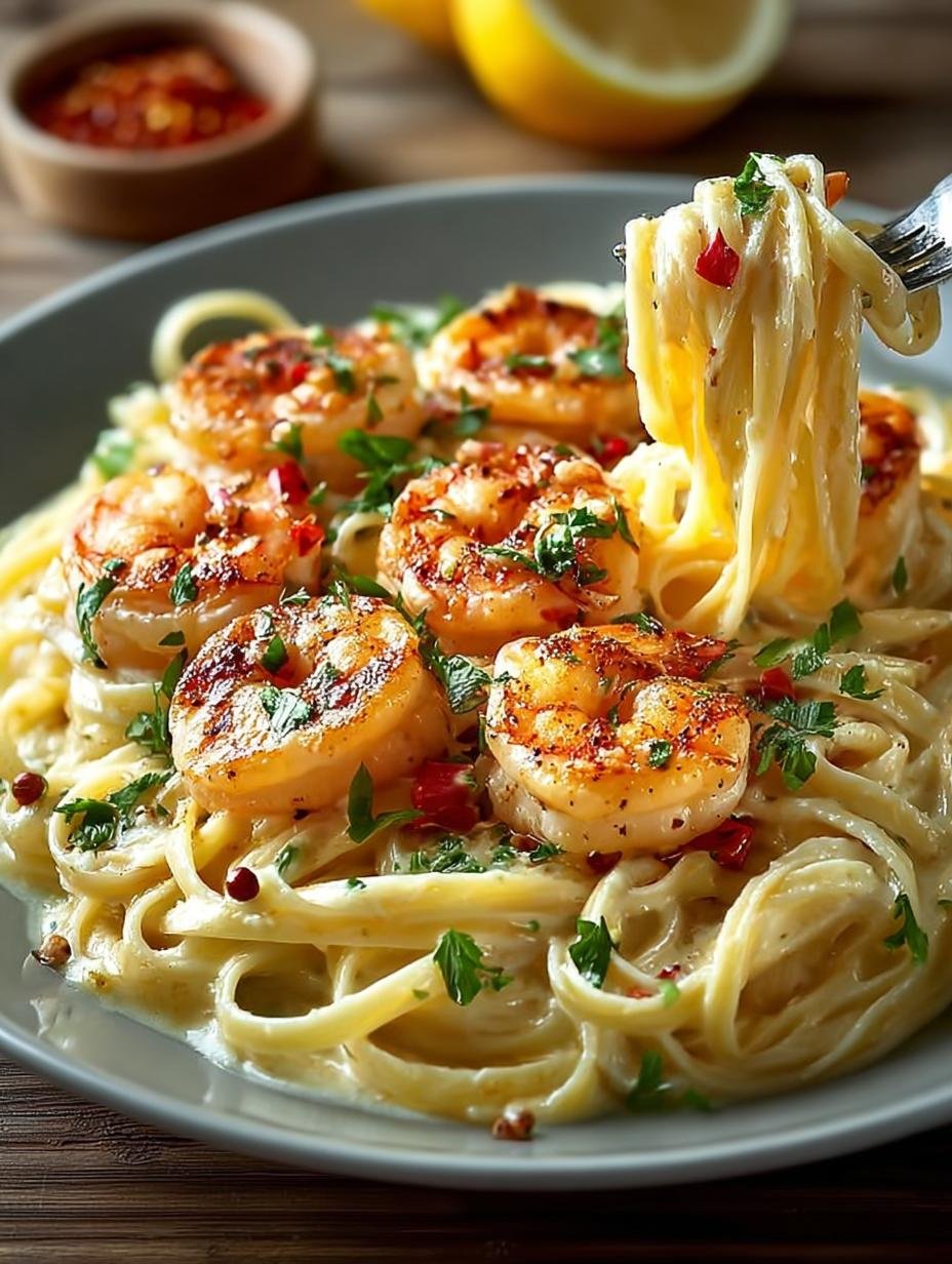 Creamy Garlic Shrimp Linguine: 5 Reasons to Love It - Creamy Garlic Shrimp Linguine - main visual representation