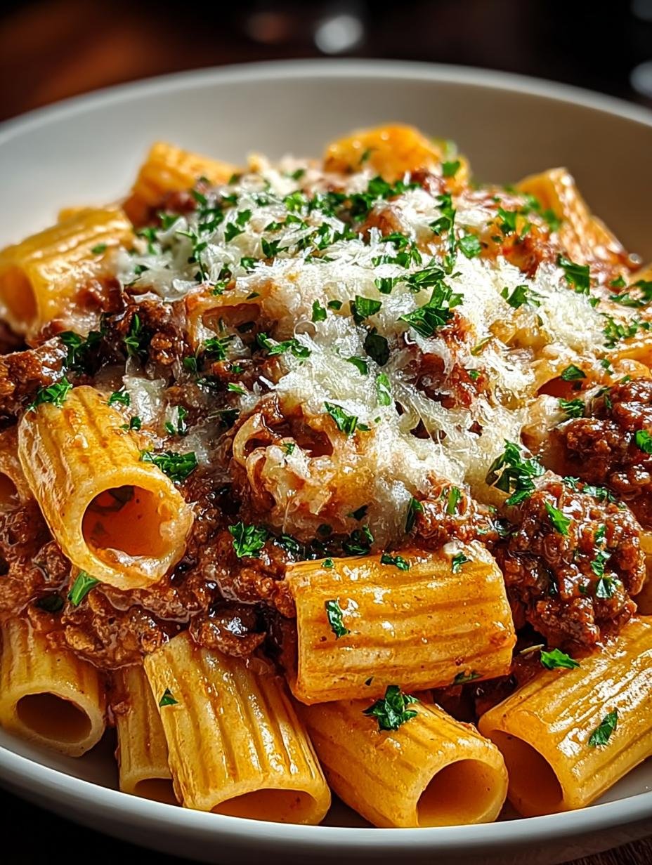 Creamy Parmesan Beef Rigatoni: 7 Irresistible Steps - Creamy Parmesan Beef Rigatoni - additional detail