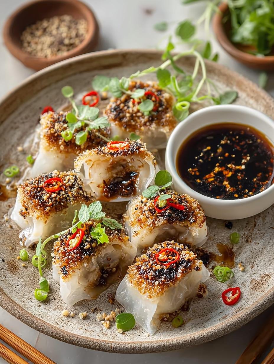 Crispy Rice Paper Dumplings That Will Delight Your Taste Buds - Crispy Rice Paper Dumplings - additional detail